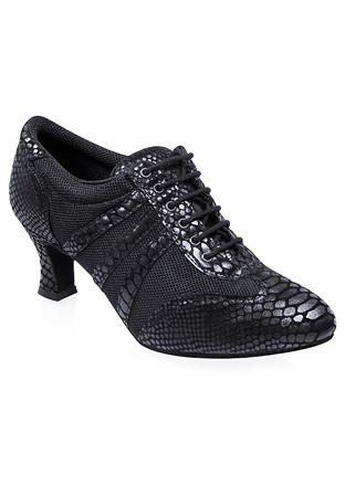 Ray Rose Tiber Practice Shoes 418-Black Leather/Black Mesh