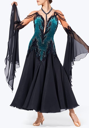 Dark Phoenix Ballroom Gown AF-B2302