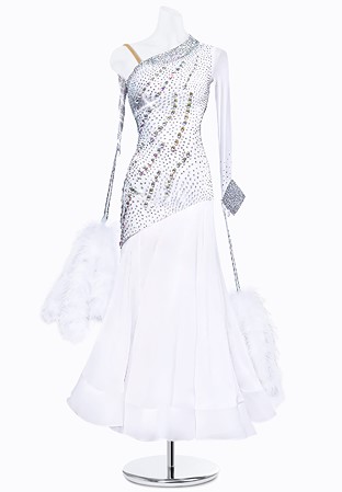 Celestial Asymmetric Ballroom Gown PR-B200007