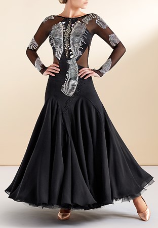 Cherish Crystallized Ballroom Competition Dress BMD-005