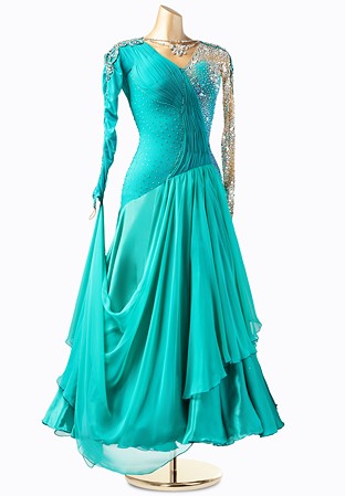 Chrisanne Clover Couture Ballroom Dress 878NN