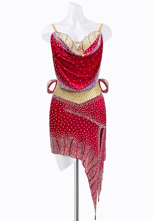 Crystal Cupid Latin Dress JT-L2195