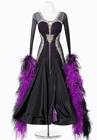 Dark Widow Ballroom Gown MF-B0350