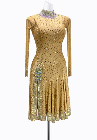 Desert Crystal Latin Dress JT-L2054