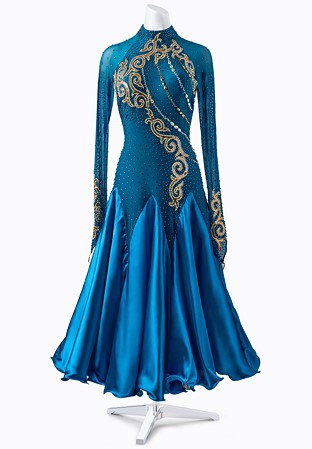 Enchanting Crystal Ballroom Dress RPB22702