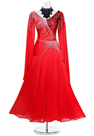 Glittering Cascade Ballroom Dress MQB246
