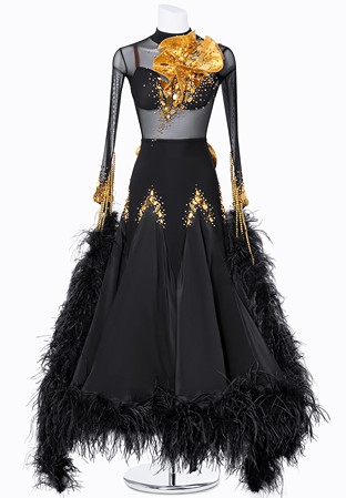 Midnight Dazzle Ballroom Gown MF-B0348