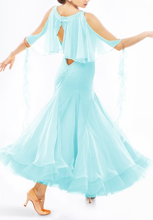Sasuel Ballroom Smooth Dress Amber