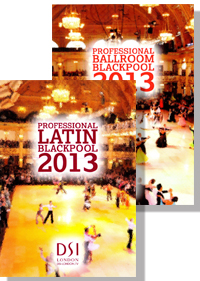 2013 Blackpool Dance Festival DVD - Professional Standard & Latin (2 DVD)