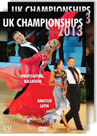 2013 UK Open Dance Championships DVD - Ballroom & Latin Set (4 DVD)