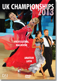 2013 UK Open Dance Championships DVD - Professional Ballroom & Amateur Latin(2 DVDs)