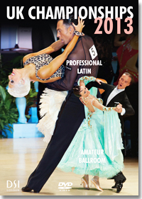 2013 UK Open Dance Championships DVD - Professional Latin & Amateur Ballroom(2 DVD)