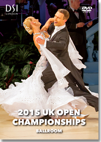 2015 UK Open Dance Championships DVD - Professional Ballroom & Amateur Ballroom (2 DVD)