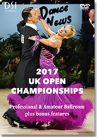 2017 UK Open Dance Championships DVD - Professional & Amateur Ballroom (2 DVD)