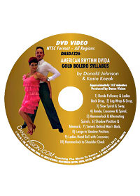 DVIDA American Rhythm Gold Bolero Syllabus DASDJ326