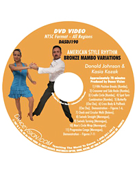 American Style Rhythm Bronze Mambo Variations DASDJ190