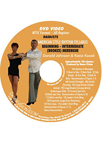 American Style Rhythm Bronze Merengue DASDJ275