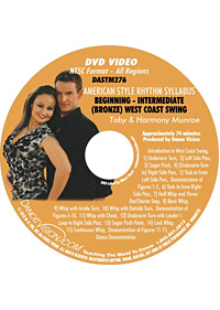 American Style Rhythm Bronze West Coast Swing DASTM276