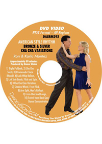 American Style Rhythm Bronze & Silver Cha Cha Variations DASRM292