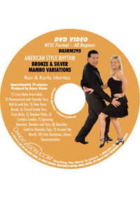 American Style Rhythm Bronze & Silver Mambo Variations DASRM295
