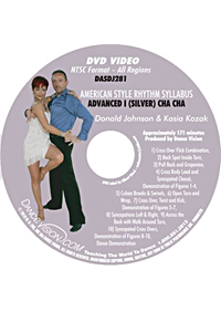 American Style Rhythm Silver Cha Cha DASDJ281