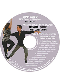 American Style Rhythm Silver West Coast Swing DASTM278