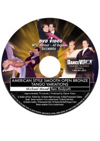 American Style Smooth Open Bronze Tango Variations DASMM06