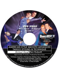 American Style Smooth Tango Styling & Technique DASMM14