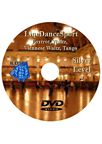 Silver II Line Dancesport Foxtrot, Waltz, Viennese Waltz, Tango DILDSF13