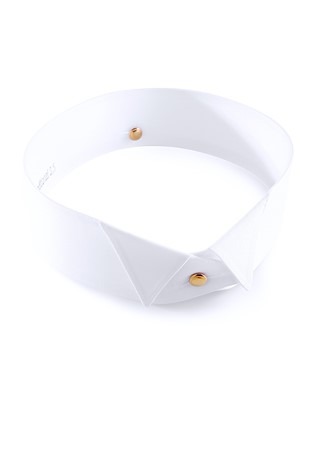 DSI Collar - Designer Cotton Collar 4430-White