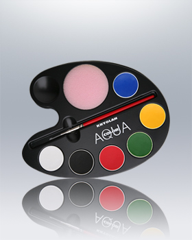 Aquacolor Artist 6 Color Tray 1106