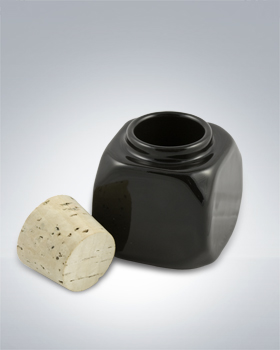 Cinema Secrets Black Jar with Cork