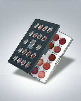 Kryolan Lip Glisser 16 Colors Mini-Palette 1206