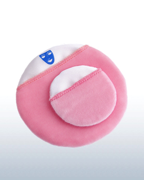 Kryolan Premium Powder Puff w/ Finger Pocket