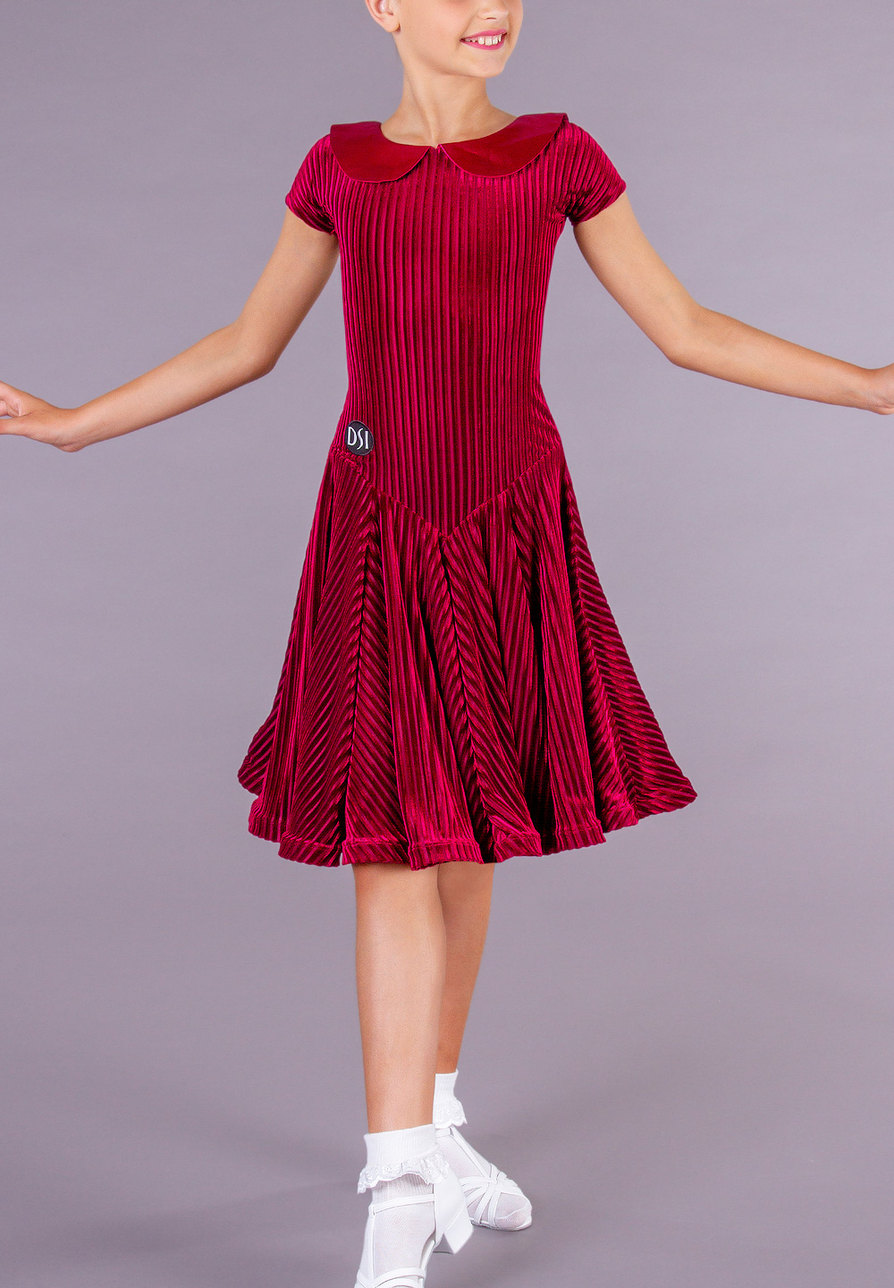 DSI Elena Juvenile Ballroom Leotard 1096J Girls