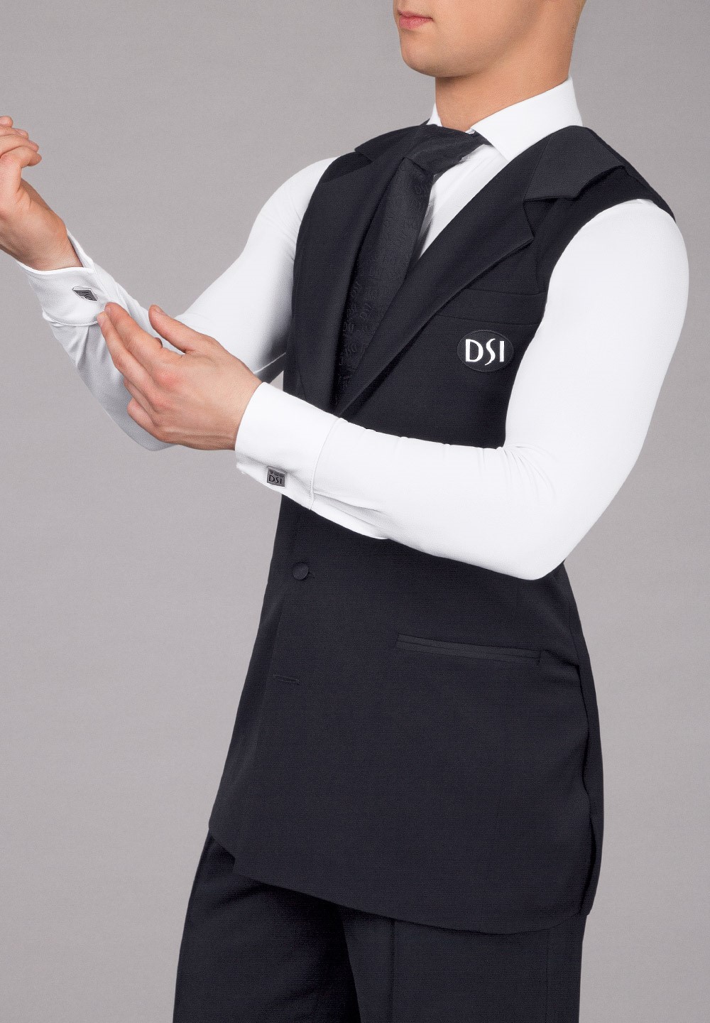 DSI Mens Sleeveless Ballroom Jacket 4008Dancewear