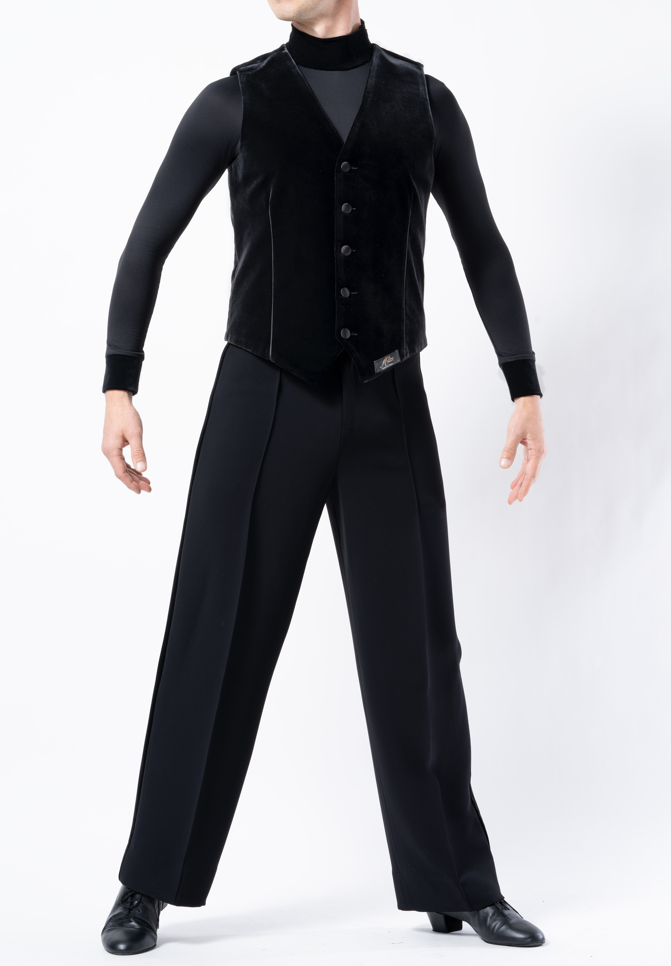 DZ Pin Stripe Ballroom Vest Dancewear