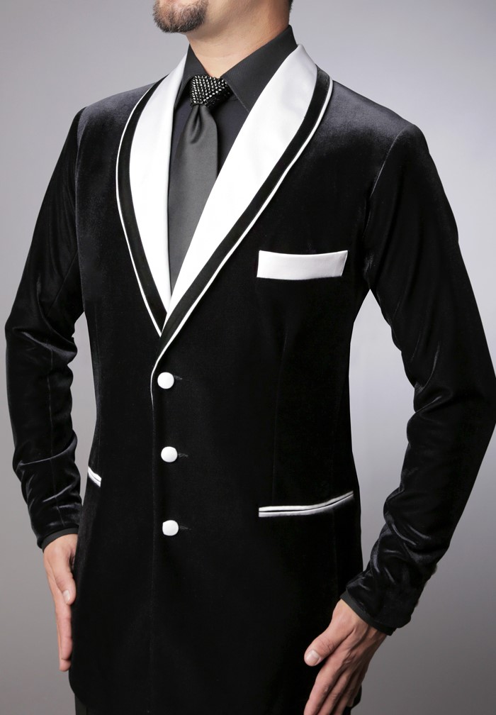 Dancemo Mens Exclusive Singlebreasted Ballroom JacketDancewear