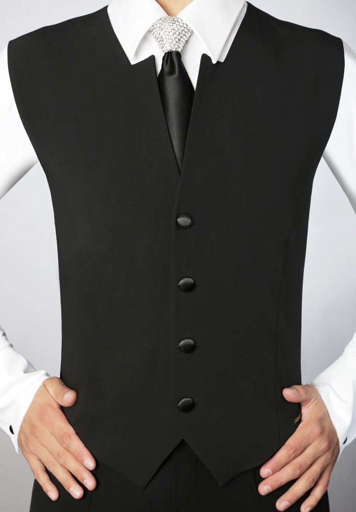 Dancemo Mens Short Ballroom Dance Vest 9025304Dancewear