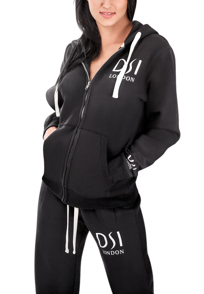 black and white womens tracksuit