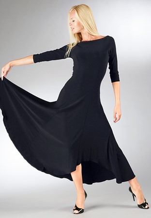 Zdenka Arko Ballroom Dress D882C-Black