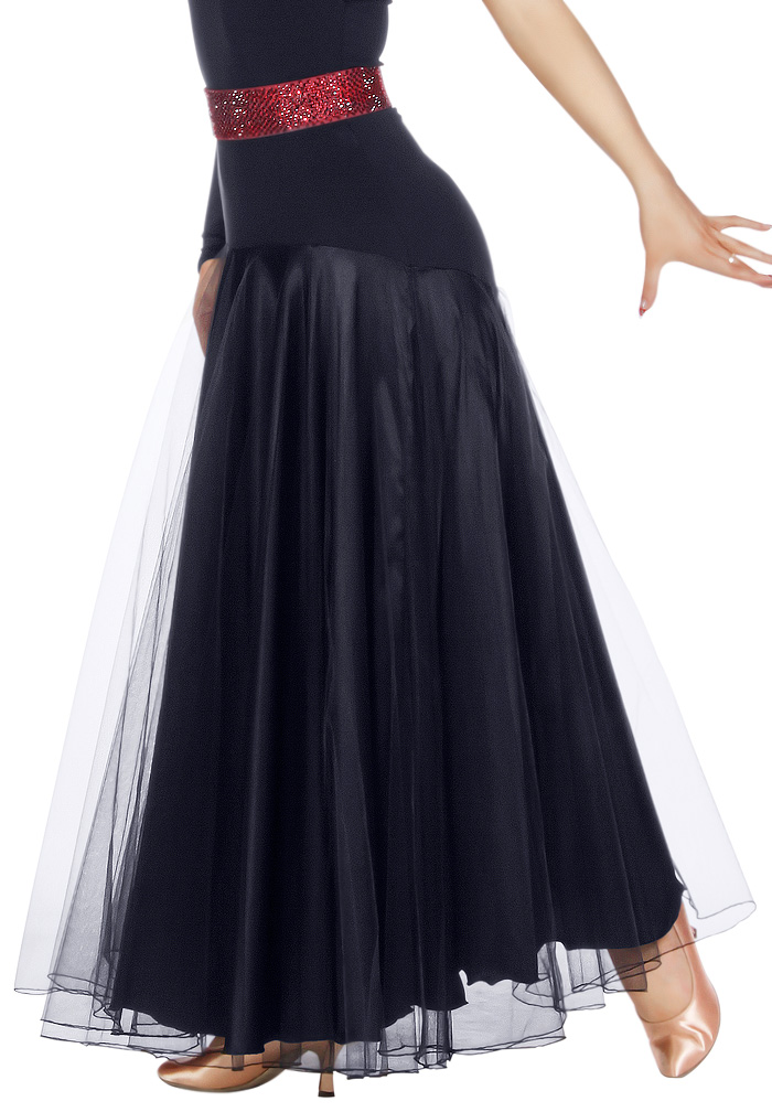 DSI Amber Ballroom Dance Skirt 3534 Ballroom_Skirt