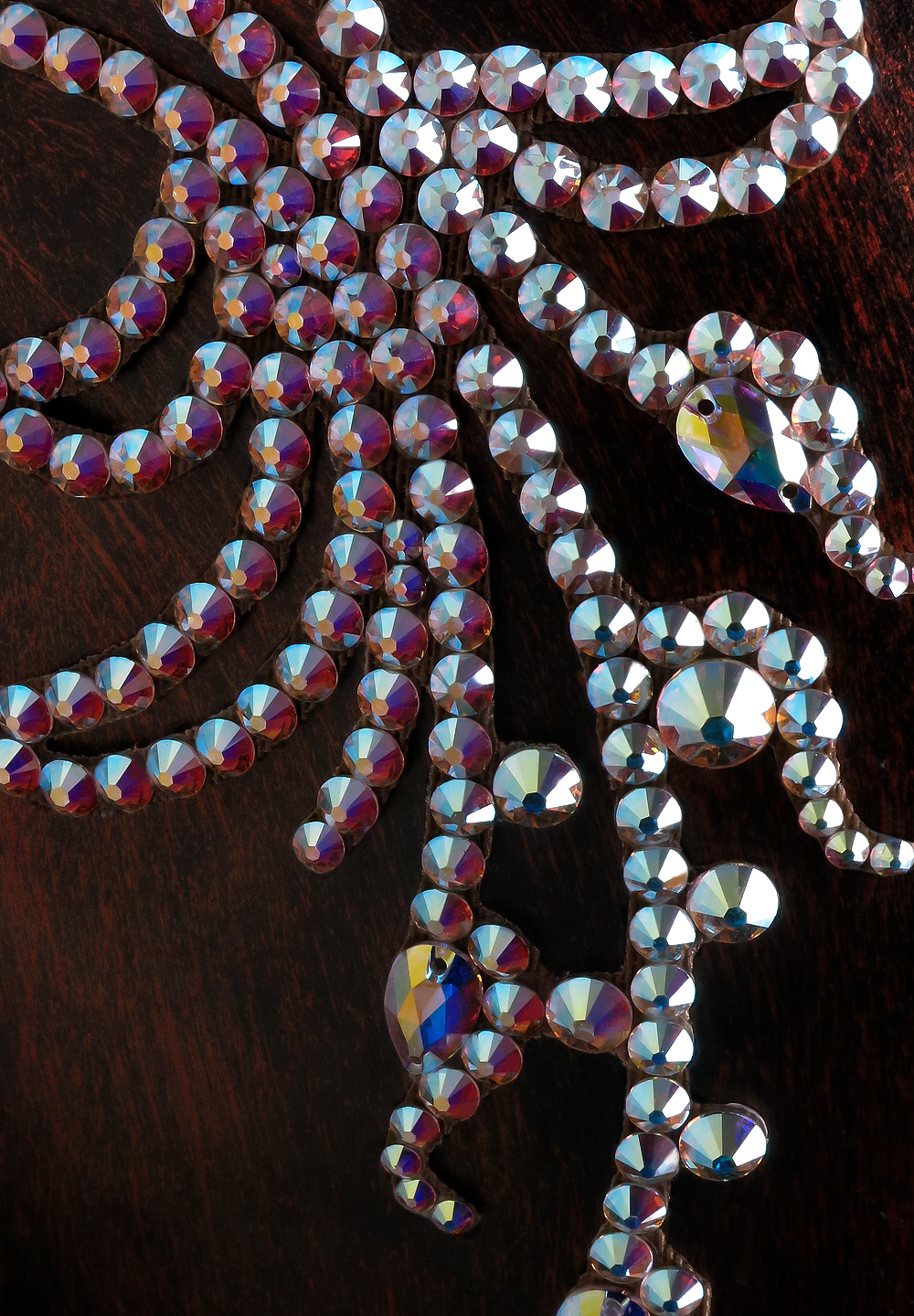 Verona Rhinestone Hairpiece CX112 Crystal AB Rhinestone Jewelry