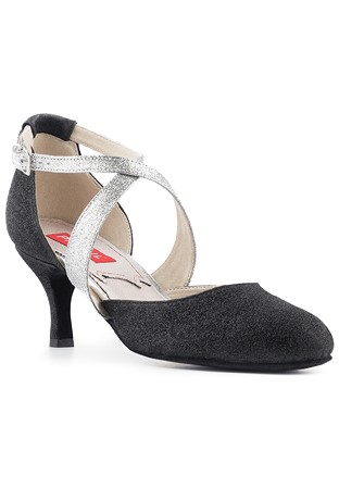 Paoul 603 Dancing Shoes-Black Sl08/Silver Sl08/Silver kid