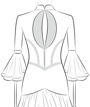 Keyhole Back