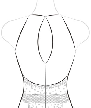 Keyhole Back