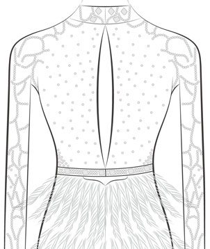 Keyhole Back