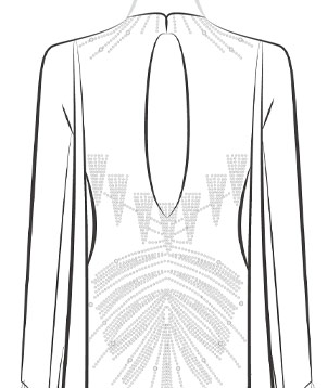 Keyhole Back