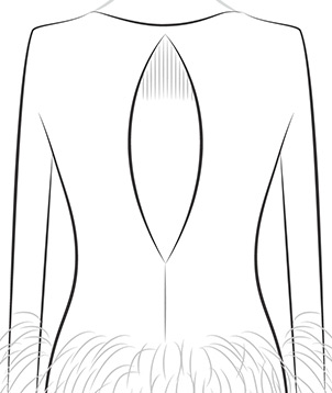 Keyhole Back