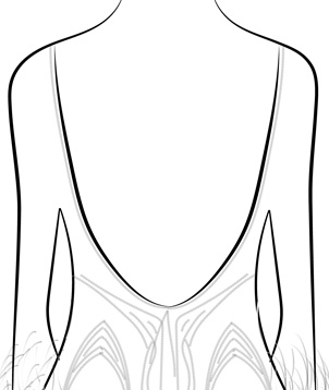 Open back